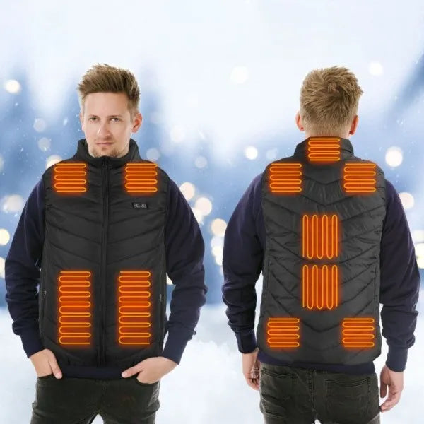 HeatGuard - Gilet Riscaldato Impermeabile Senza Maniche