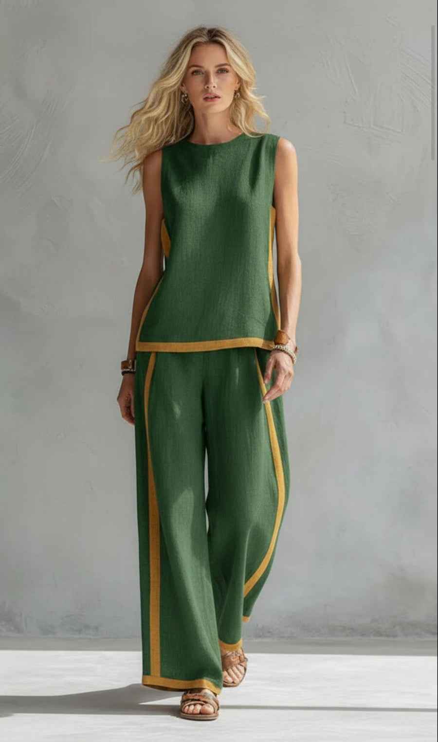 Sachindri - Elegante Completo a Due Pezzi
