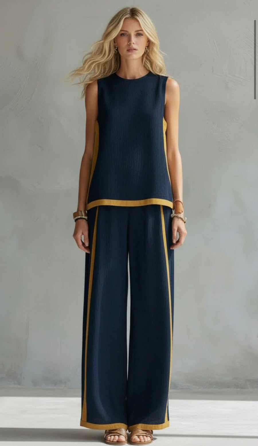 Sachindri - Elegante Completo a Due Pezzi