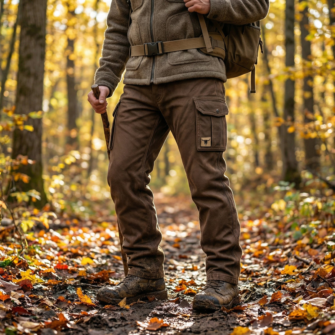 Greyson - Pantaloni Cargo Foderati