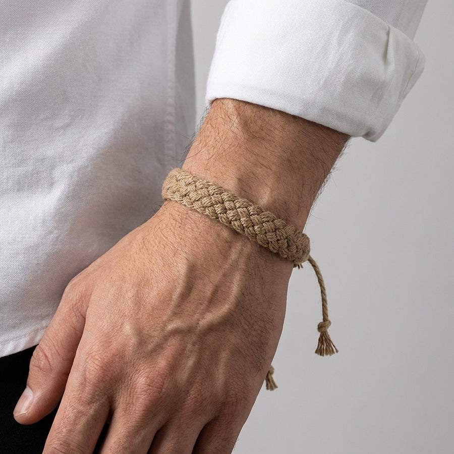 Gjergj - Bracciale Alla Moda In Corda
