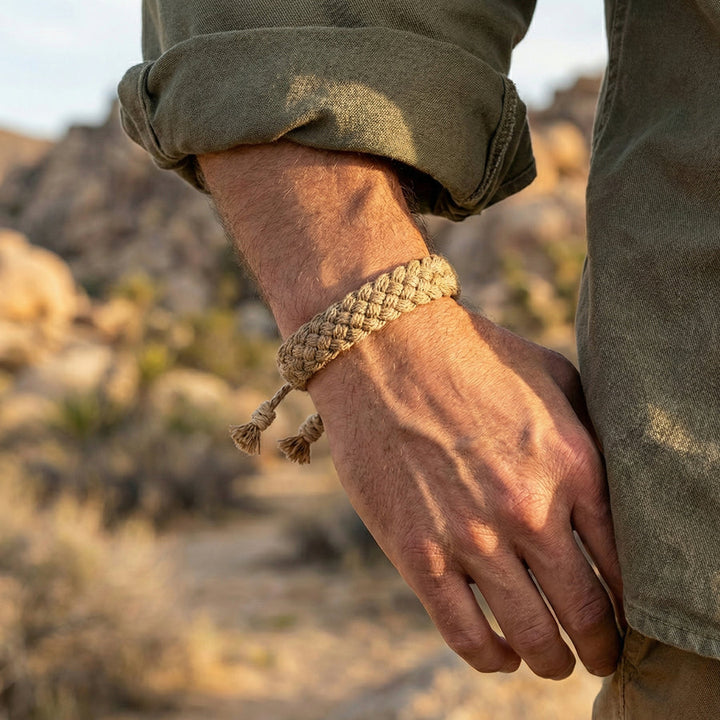 Gjergj - Bracciale Alla Moda In Corda