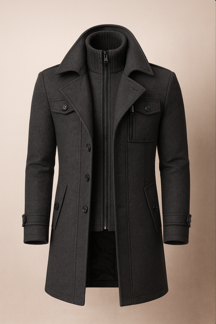 Mykhailo - Cappotto Invernale Con Cerniera