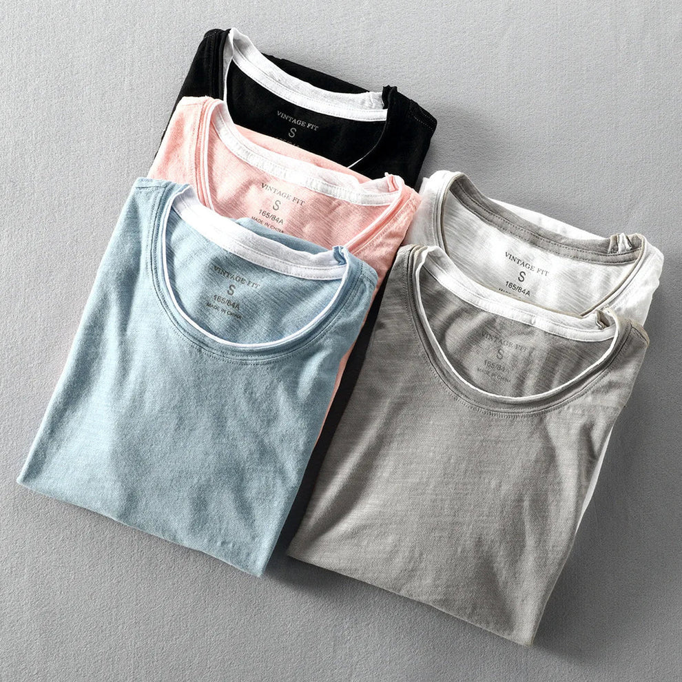 Himasha - Camicia in Cotone a Maniche Corte