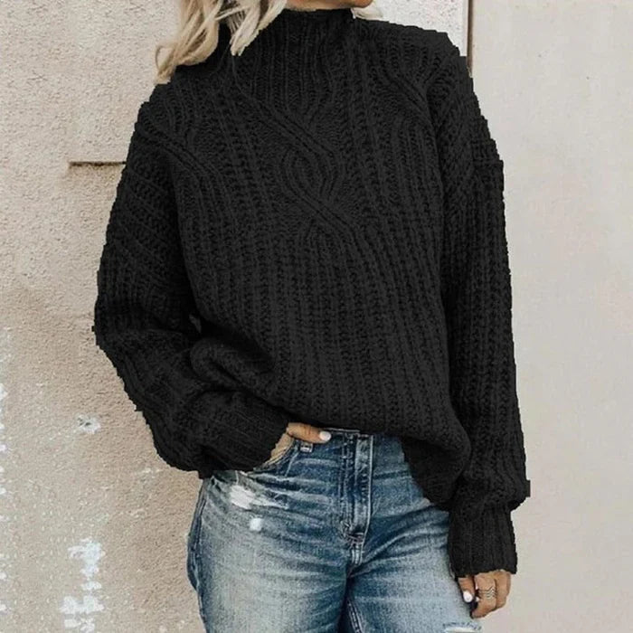 Chaipanya - Maglione Lavorato a Trecce Elegante e Confortevole