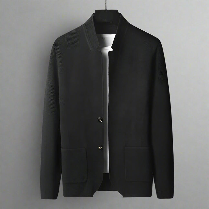 Nandor - Cardigan Lavorato A Maglia Con Tasca Frontale