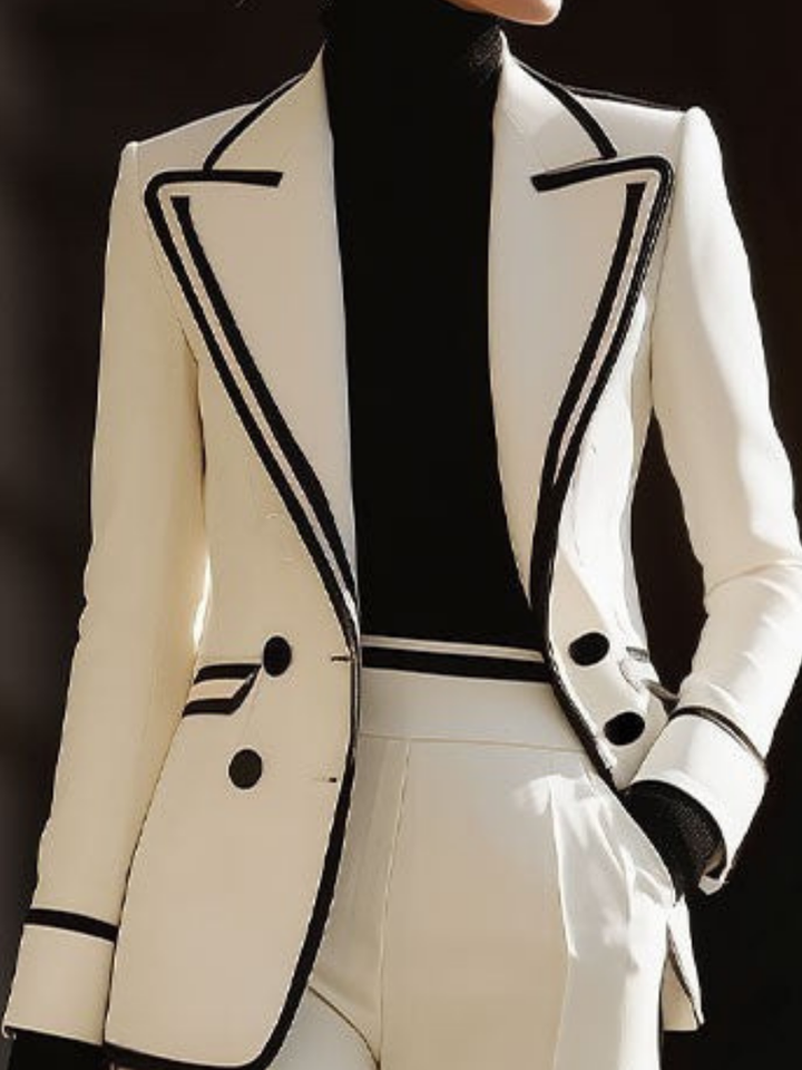 Kaushini - Completo a Due Pezzi Con Pantaloni a Gamba larga