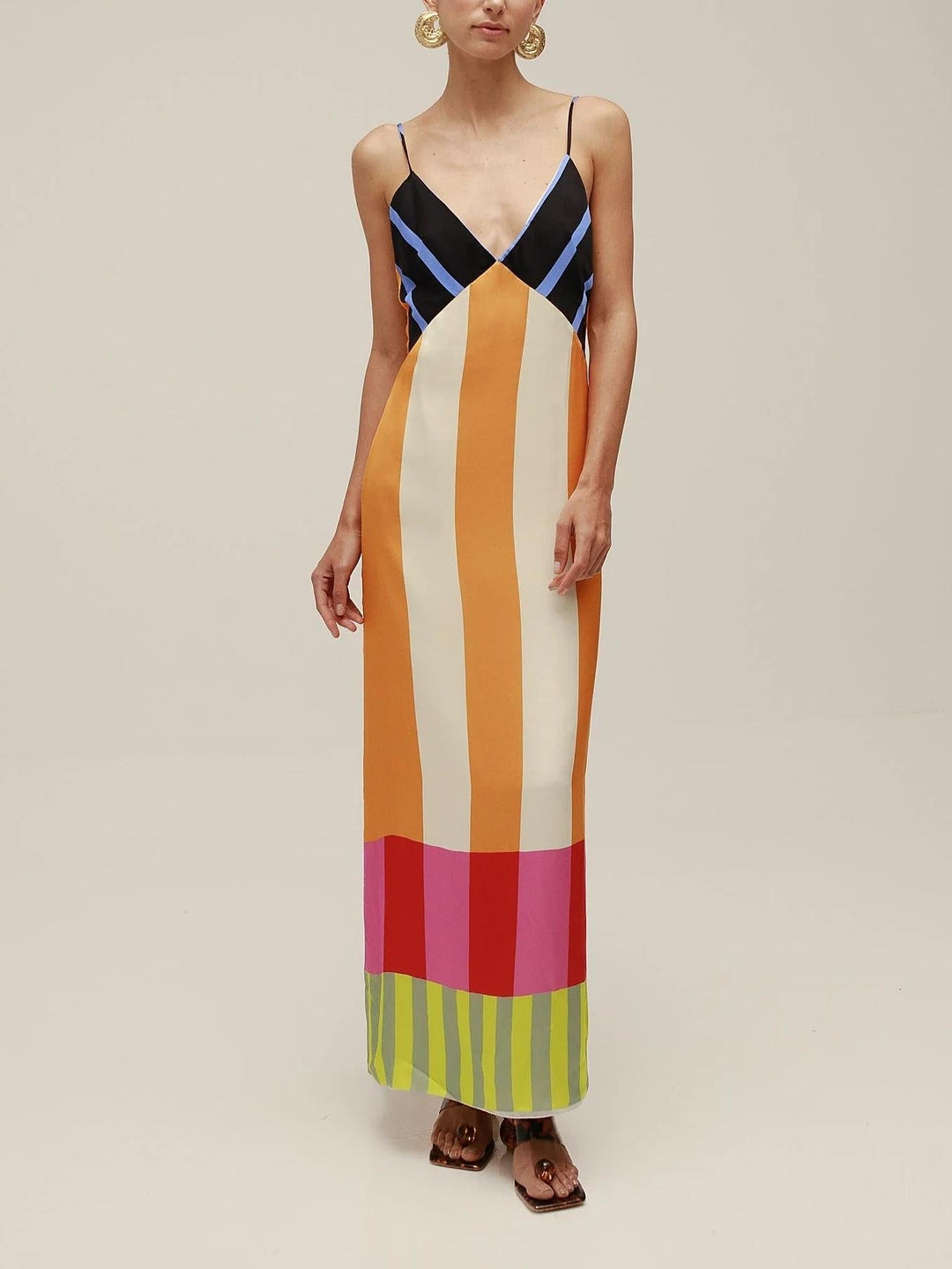 Sienna - Bengal Multi Paloma Abito Maxi