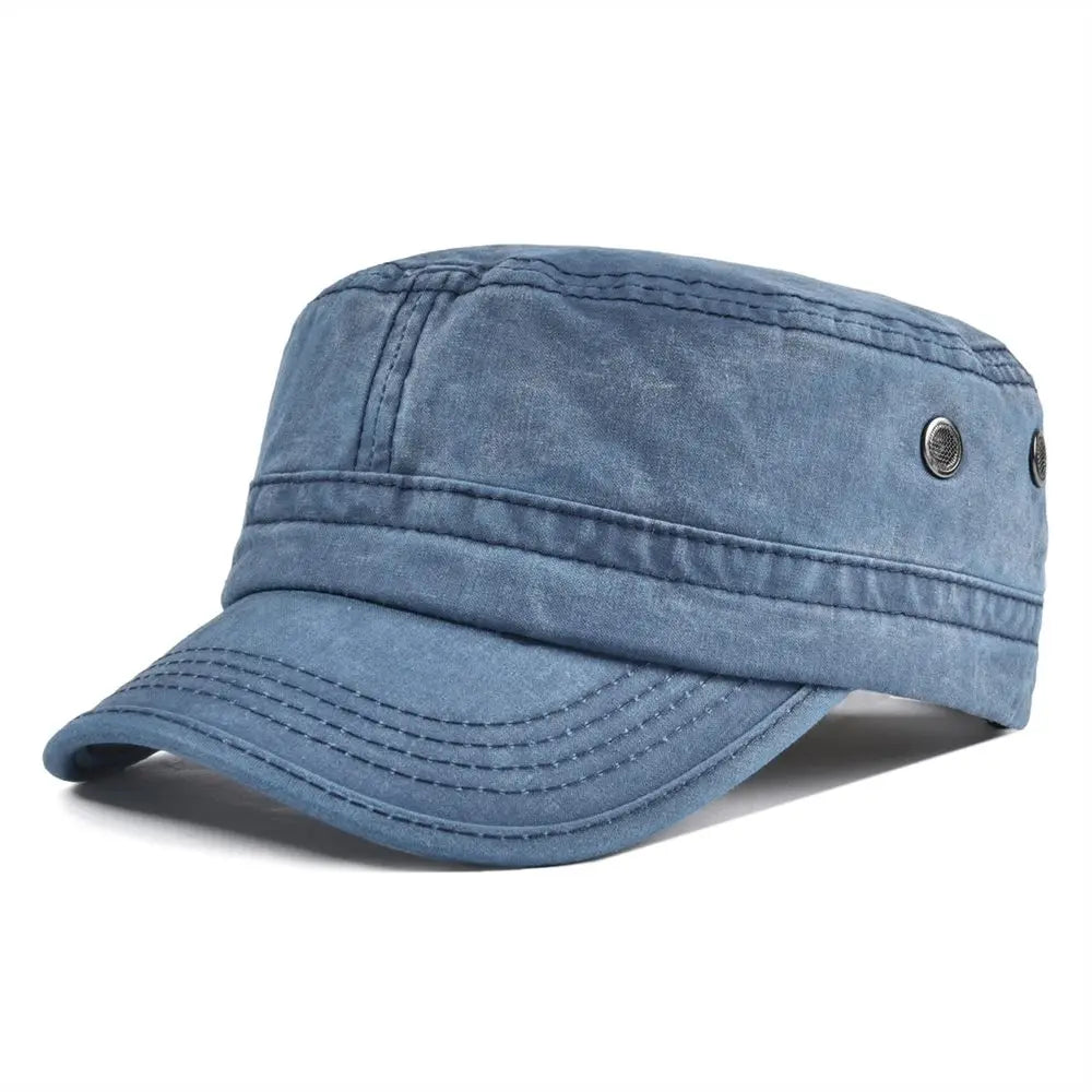 Manenti - Cappellino Da Baseball Piatto Regolabile