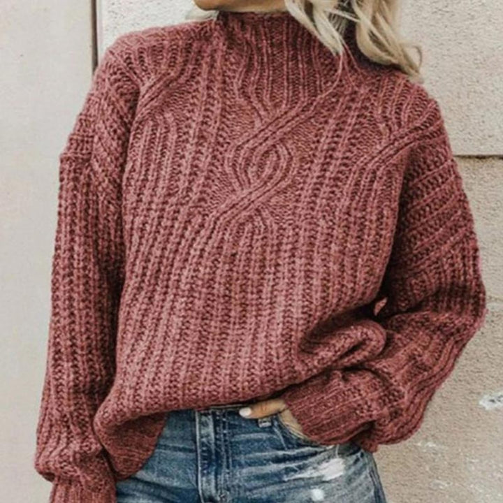 Chaipanya - Maglione Lavorato a Trecce Elegante e Confortevole