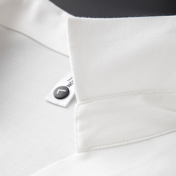 Jeorge - Elegante Polo In Cotone e Seta