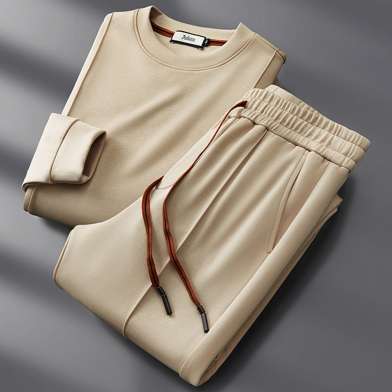 Kirris - Elegante Set Da Casa Con Scollo Rotondo