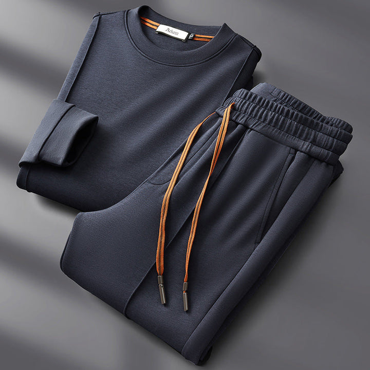 Kirris - Elegante Set Da Casa Con Scollo Rotondo