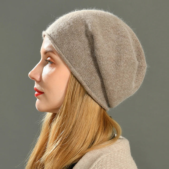 Jaysie - Cappello Lavorato a Maglia in Cashmere