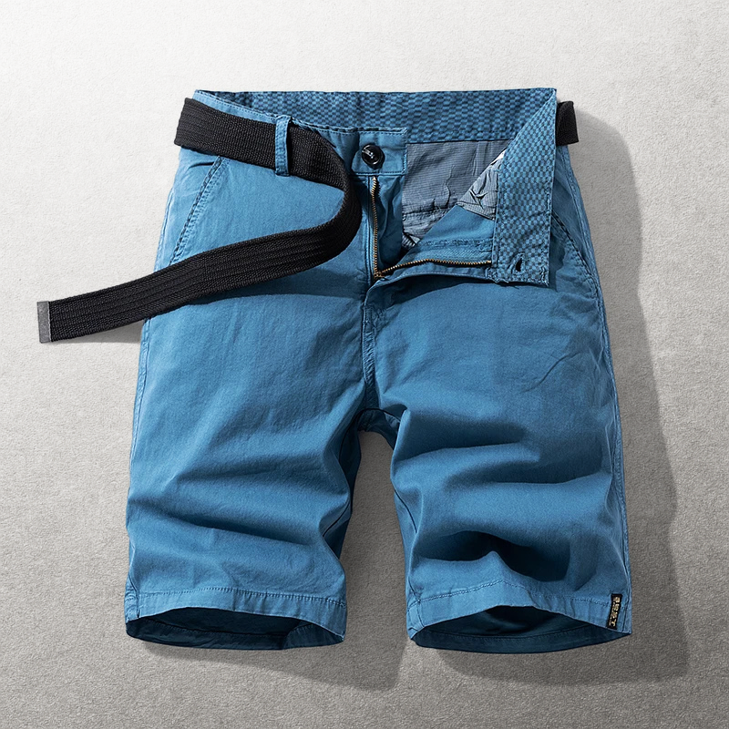 Heinen - Pantaloncini Casual Con Cintura Regolabile in Tessuto