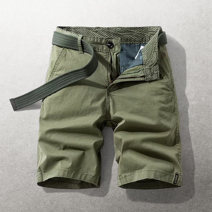 Heinen - Pantaloncini Casual Con Cintura Regolabile in Tessuto