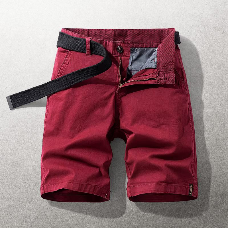 Heinen - Pantaloncini Casual Con Cintura Regolabile in Tessuto