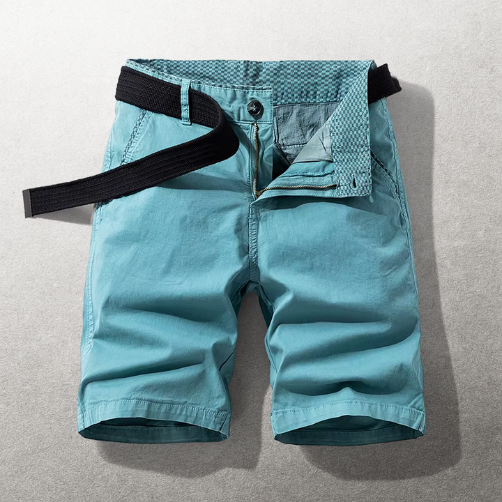 Heinen - Pantaloncini Casual Con Cintura Regolabile in Tessuto