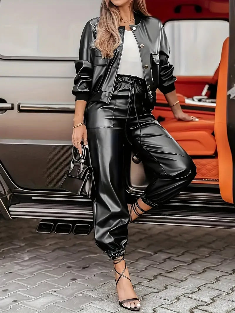 Tabea - Set Due Pezzi In Pelle