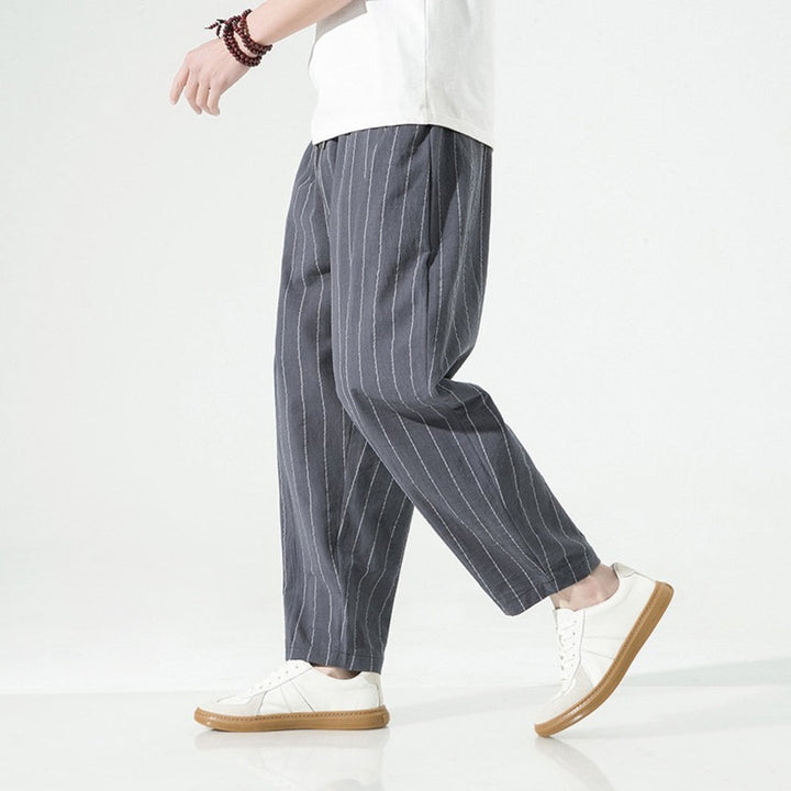 Milner - Pantaloni a Righe Dal Taglio Comodo