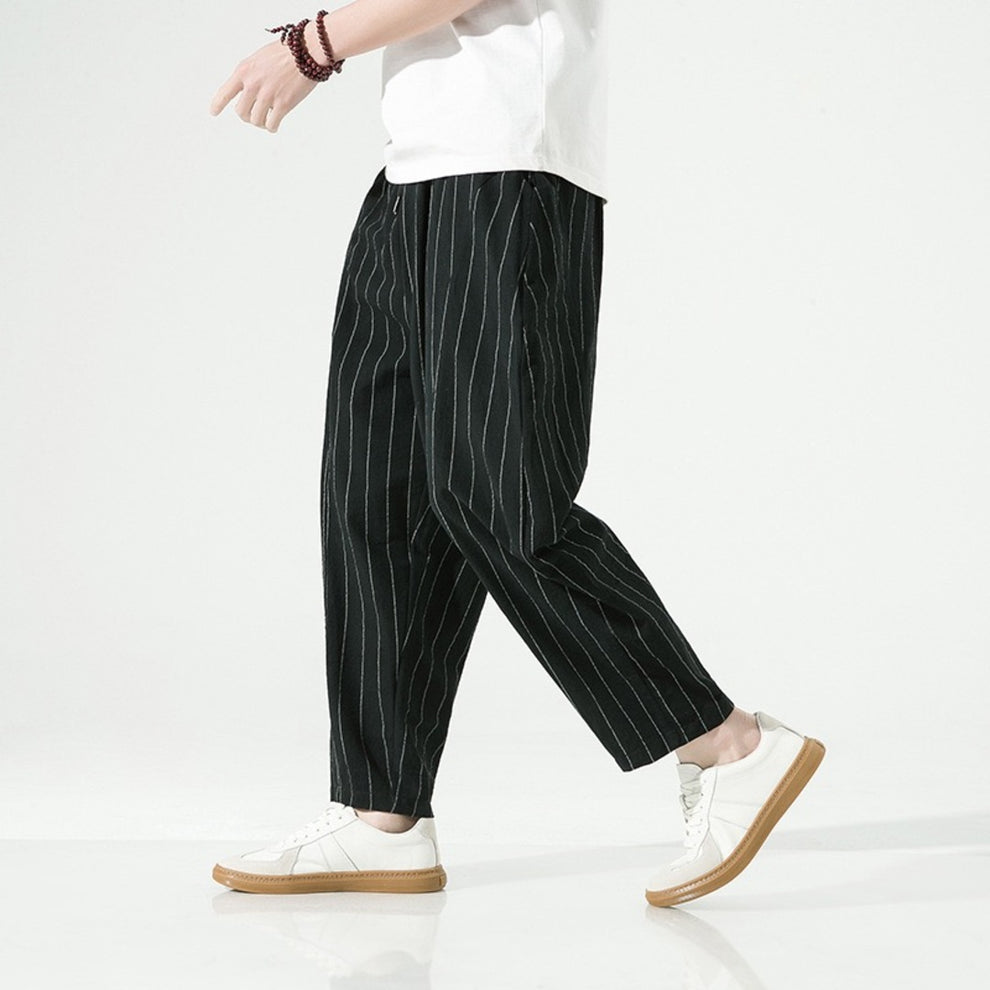 Milner - Pantaloni a Righe Dal Taglio Comodo