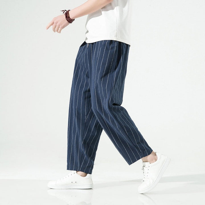 Milner - Pantaloni a Righe Dal Taglio Comodo