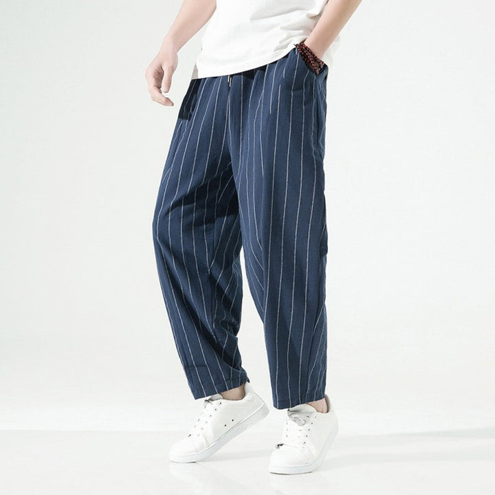 Milner - Pantaloni a Righe Dal Taglio Comodo