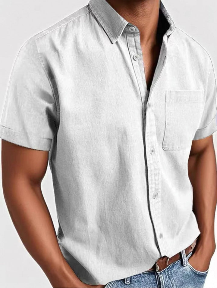 Maxence - Camicia Estiva a Maniche Corte