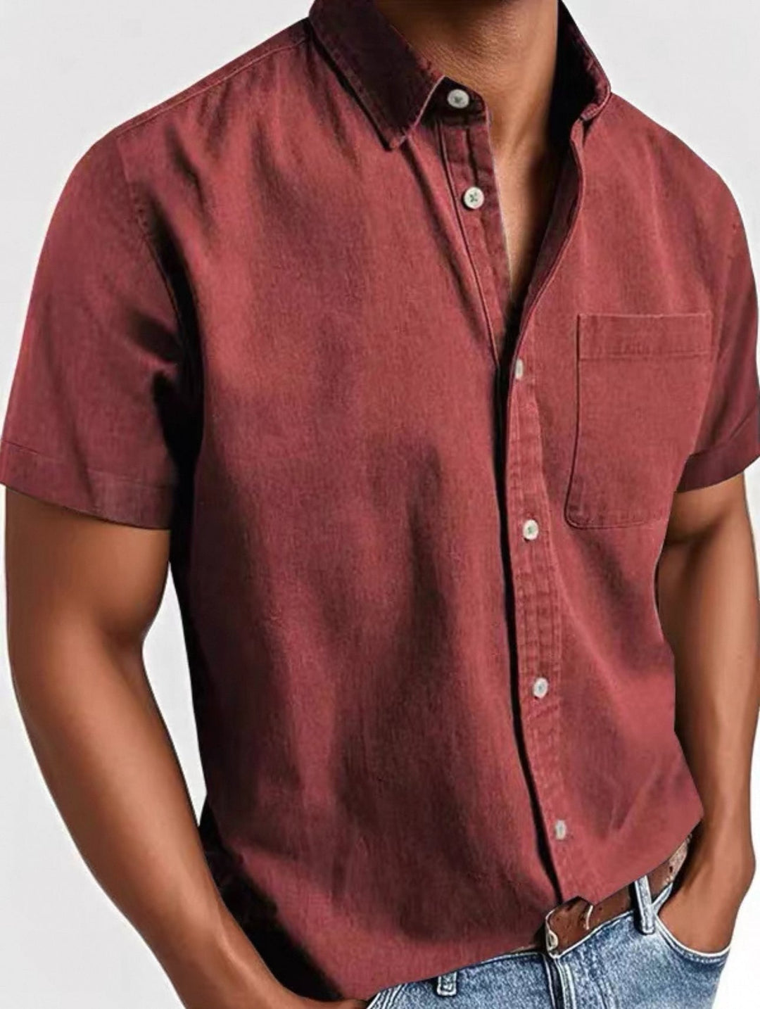 Maxence - Camicia Estiva a Maniche Corte