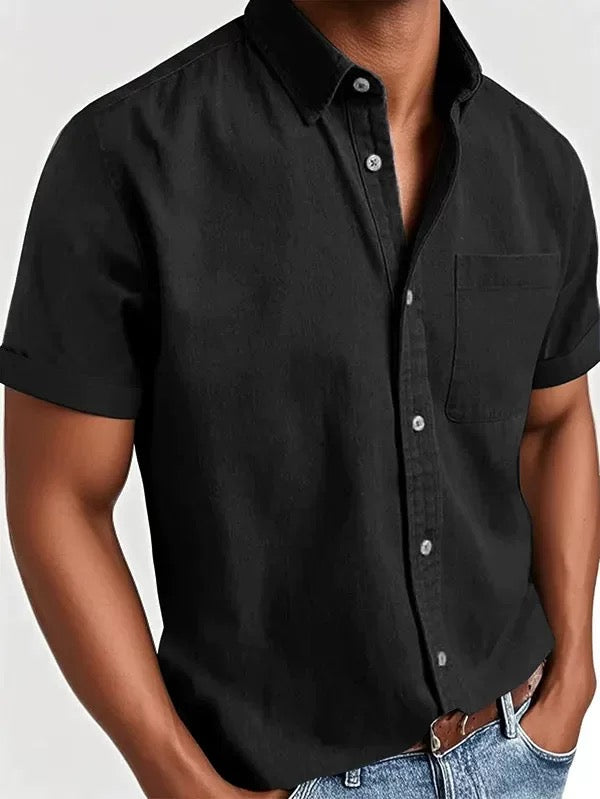 Maxence - Camicia Estiva a Maniche Corte