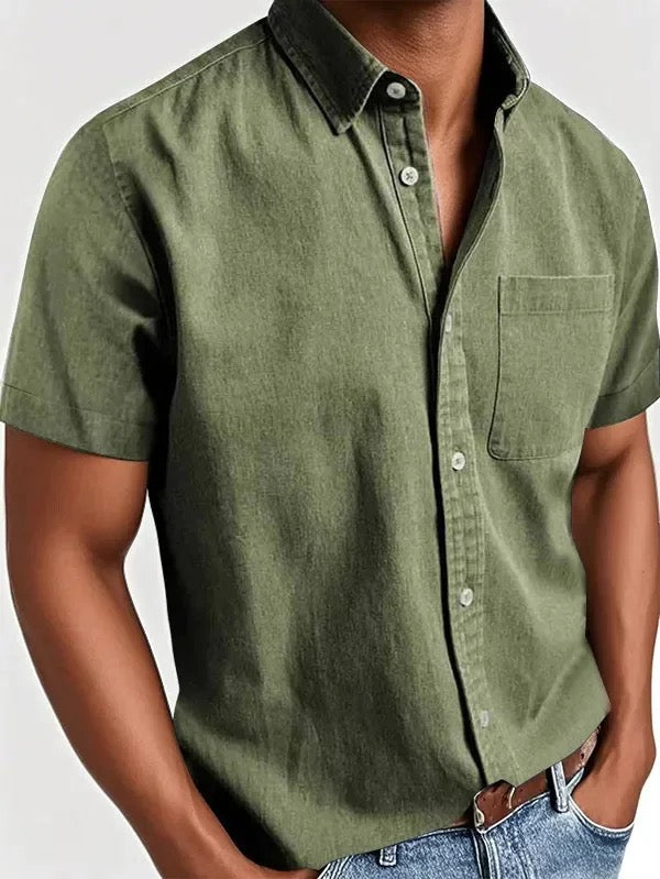 Maxence - Camicia Estiva a Maniche Corte