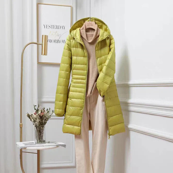 Henriette – Giacca Autunnale Ultra Leggera in Piuma