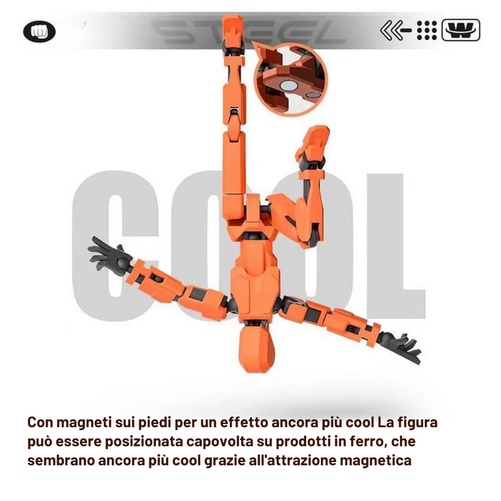 MagnaPlay - Set di Azione Figure Magnetiche