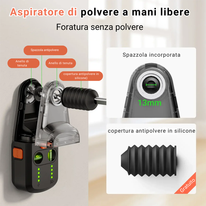 LaserAlign - Livella Laser Master kit Attrezzi