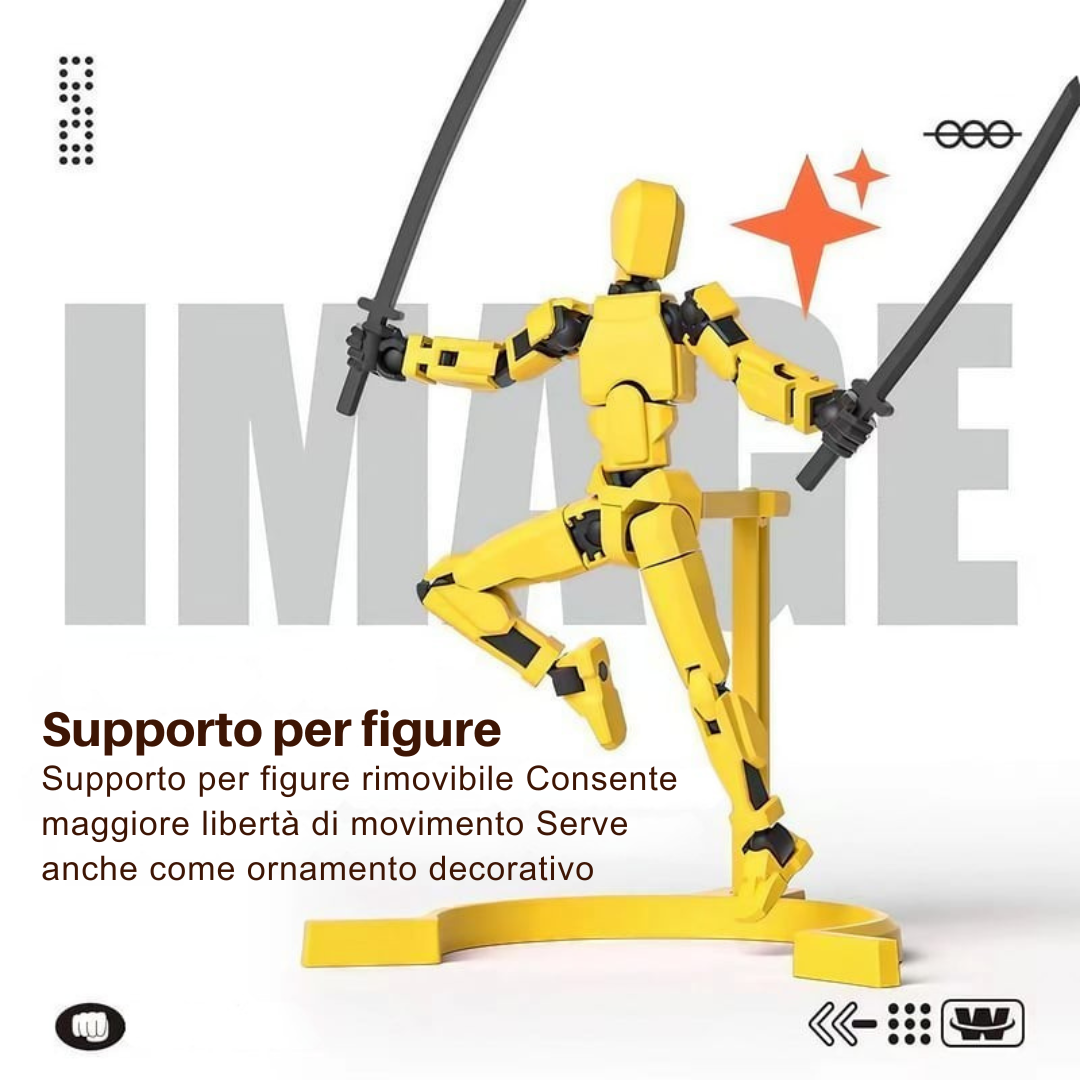 MagnaPlay - Set di Azione Figure Magnetiche