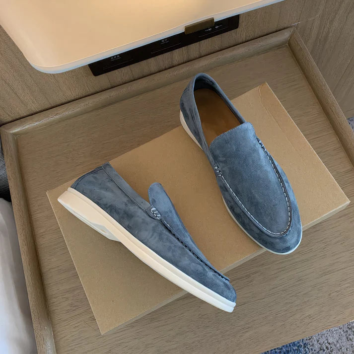 Gebhard - Elegante Mocassino in Pelle Scamosciata