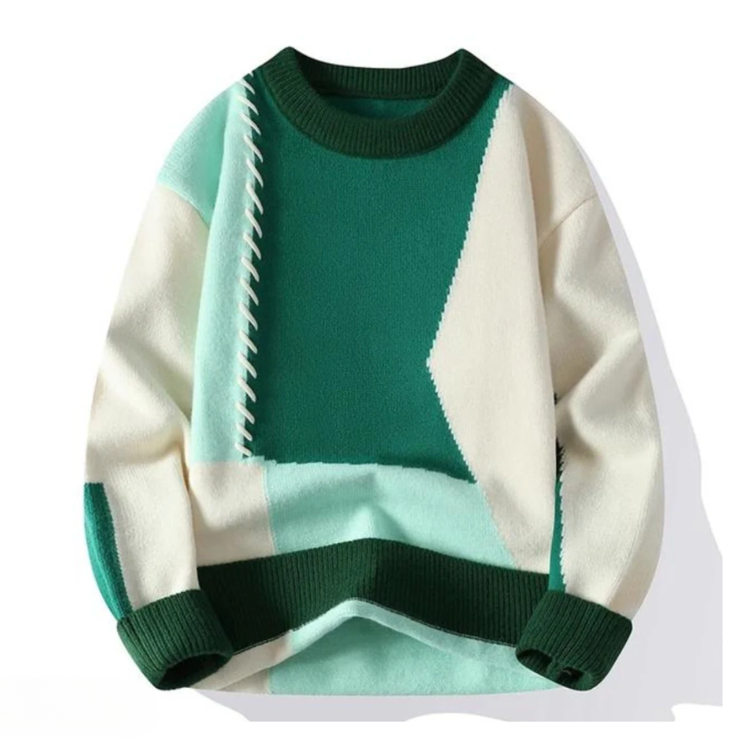 Fridolin - Maglione a Blocchi Di Colore