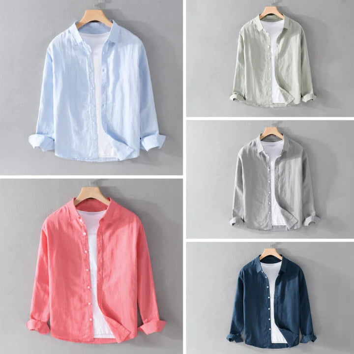 Emerson - Camicia Casuale a Maniche Lunghe Con Bottoni