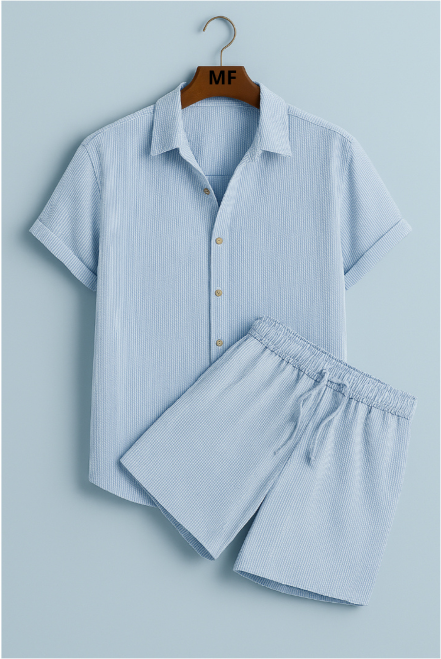 Palmer - Set Estivo Casuale A Maniche Corte In Due Pezzi