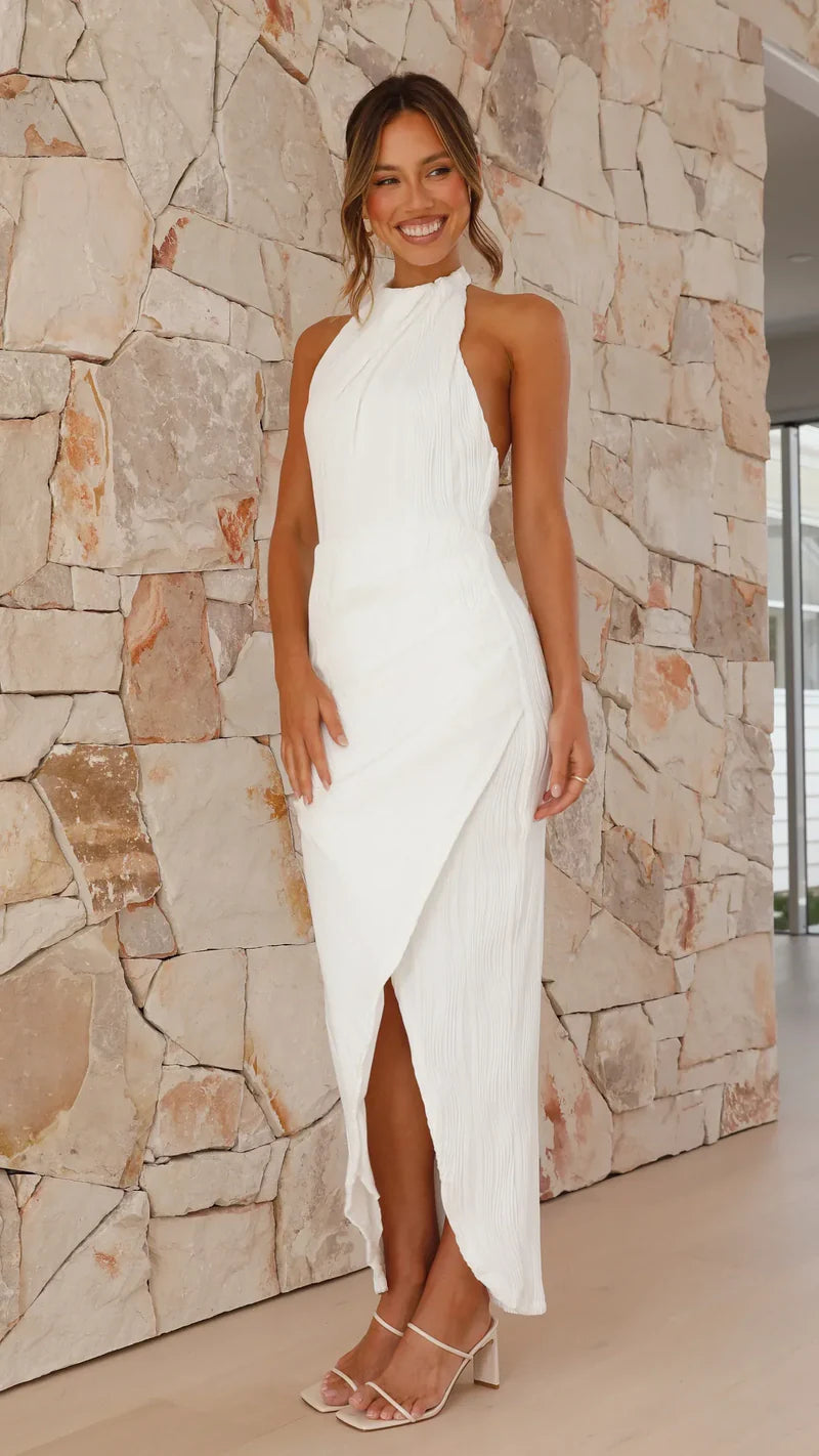 Elmera - Elegante Abito Senza Schienale