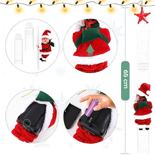 ClimbingLadder - Babbo Natale si Arrampica Sulla Scala