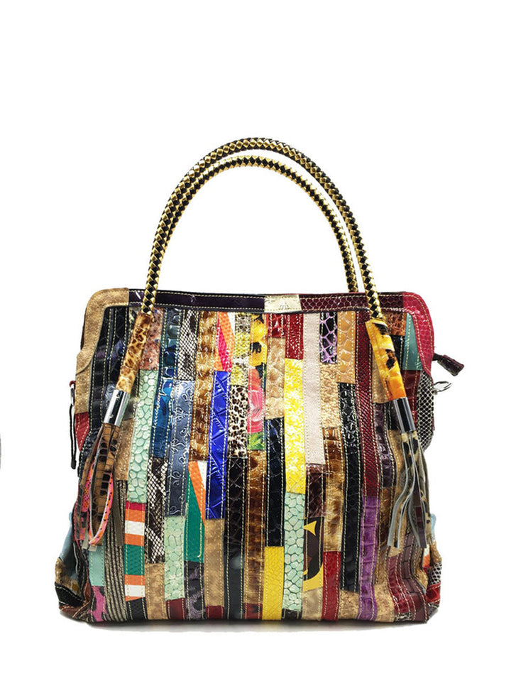 Mishahna - Borsa Colorata in Stile Western
