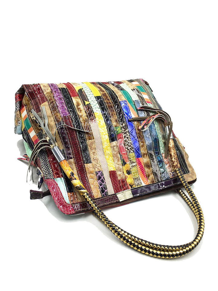 Mishahna - Borsa Colorata in Stile Western