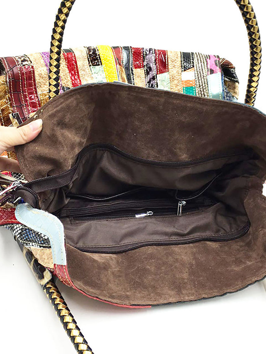 Mishahna - Borsa Colorata in Stile Western