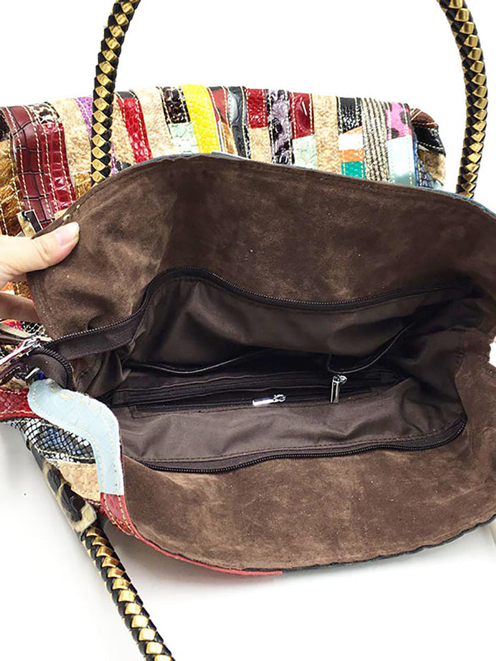 Mishahna - Borsa Colorata in Stile Western