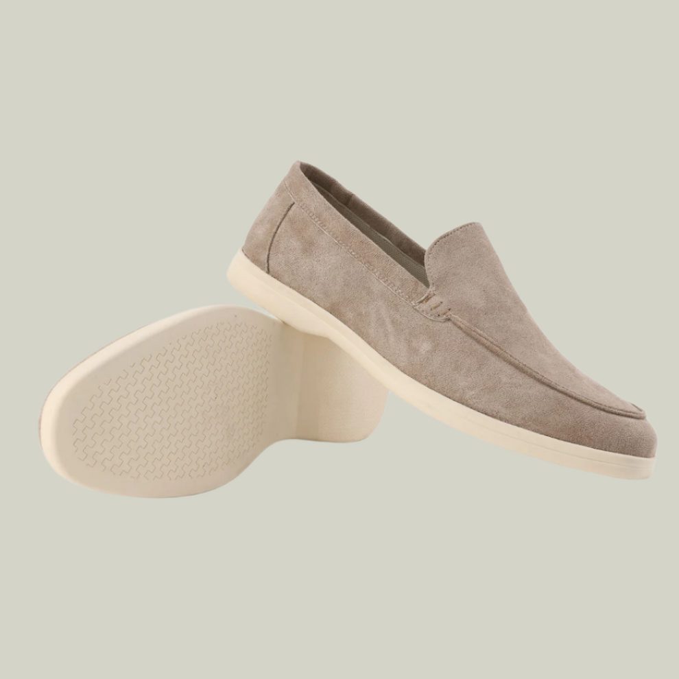 Anton - Elegante Mocassino in Pelle Scamosciata
