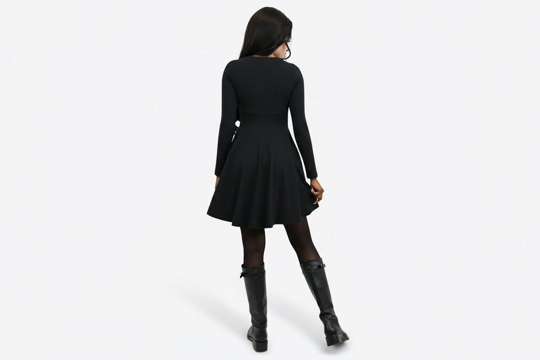 Nylaya - Abito-gonna-pantaloncino alla moda