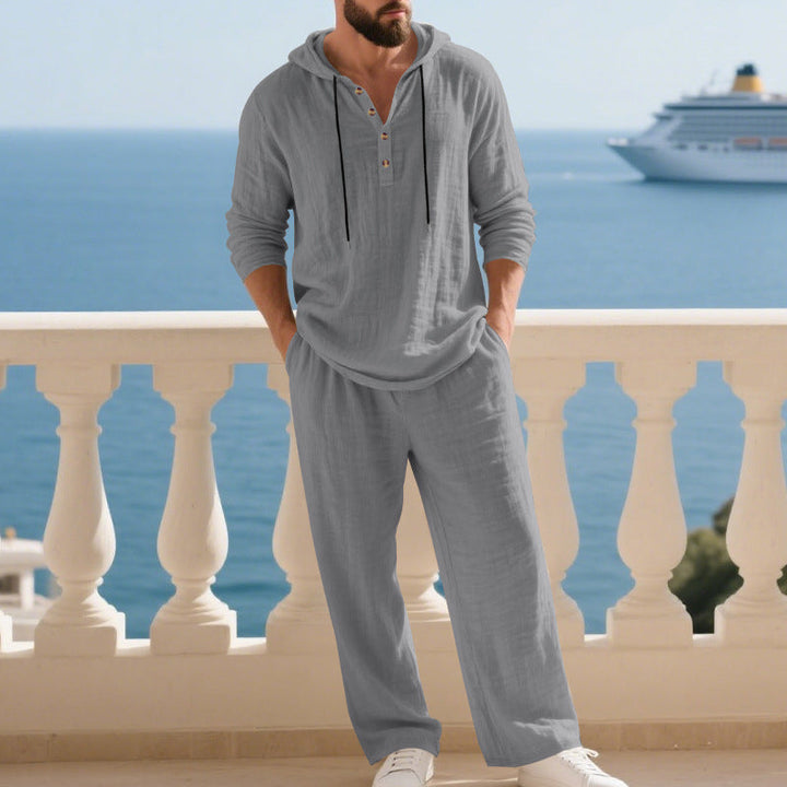 Maoray - Set Casual Con Felpa Con Cappuccio e Pantaloni