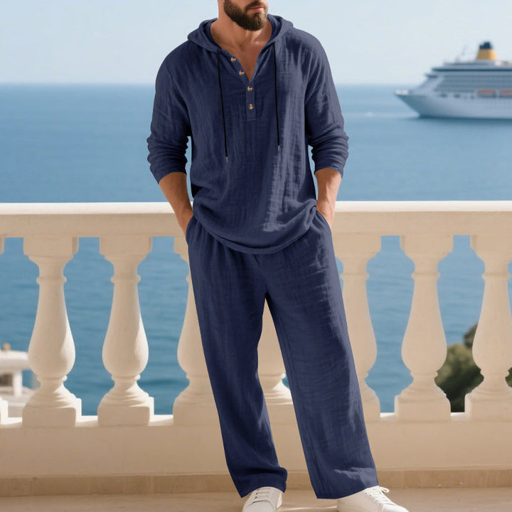 Maoray - Set Casual Con Felpa Con Cappuccio e Pantaloni