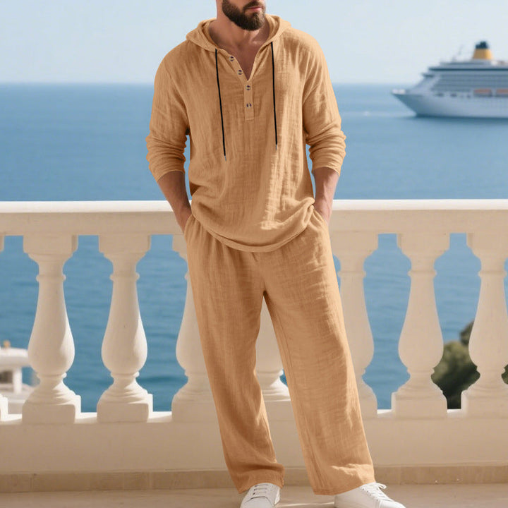 Maoray - Set Casual Con Felpa Con Cappuccio e Pantaloni